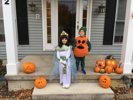 Cleopatra and Pumpkin1